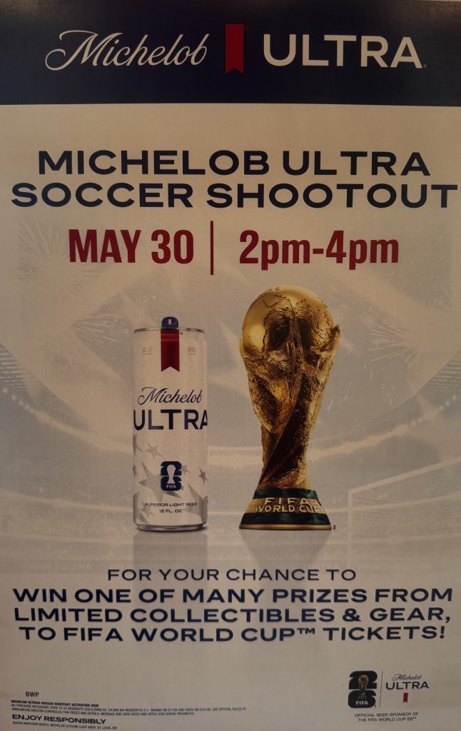 michelob ultra soccer shootout flyer